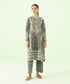 Women's Winter Unstitched Light Khaddar Grey 2 Piece Suit